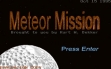 logo Roms Meteor Mission (1995)