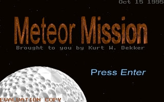 Meteor Mission (1995) image