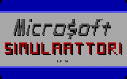Micro$oft Simulator (1994) image