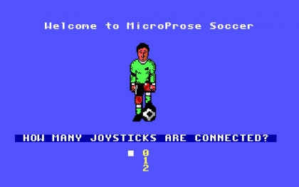 Microprose Pro Soccer (1989) image
