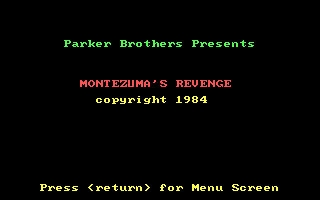 Montezuma's Revenge (1984) image