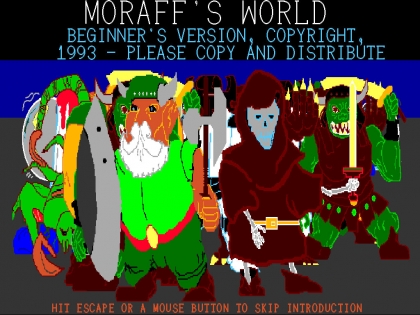 MORAFFS WORLD BEGINNER'S VERSION image