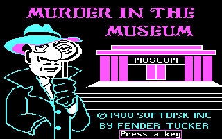 MURDER IN THE MUSEUM image