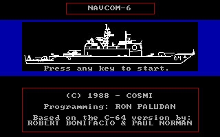 Navcom 6 The Persian Gulf Defense (1988) image