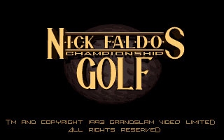Nick Faldo's Championship Golf (1993) image