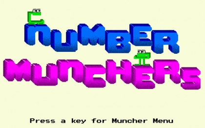 Number Munchers (1990) image