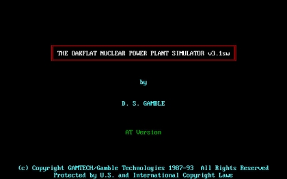 Oakflat Nuclear Power Plant Simulator, The (1992) image