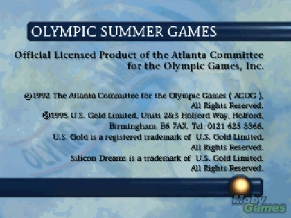 Olympic Games Atlanta 1996 (1996) image