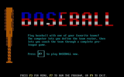 Pro League Baseball (1992) image