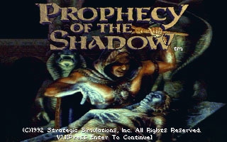 PROPHECY OF THE SHADOW image