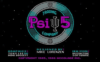 Psi-5 Trading Company (1986) image