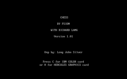 PSION CHESS image