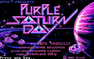 Purple Saturn Day (1989) image