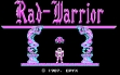 Логотип Roms Rad Warrior (1987)