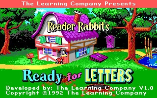 Reader Rabbit's Ready for Letters (1992) image