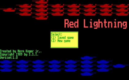 RED LIGHTNING image