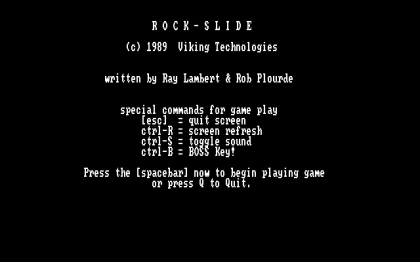 ROCK-SLIDE image