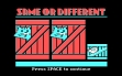 Логотип Roms Same or Different (1989)