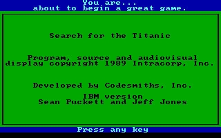 Search for the Titanic (1989) image