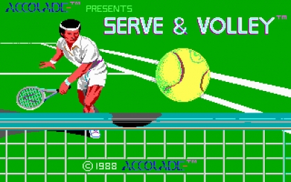 Serve & Volley (1988) image