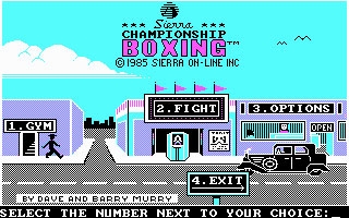 Sierra Championship Boxing (1985) image