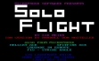 logo Roms Solo Flight (1985)