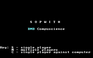 Sopwith (1985) image