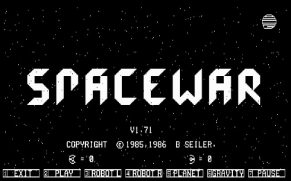 Spacewar (1985) image
