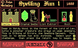 Spelling Fun One (1988) image