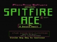 logo Emulators Spitfire Ace (1984)