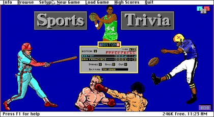 Sports Trivia (1992) image