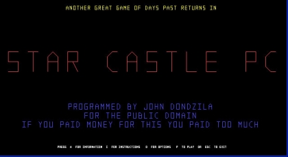 Star Castle PC (1994) image