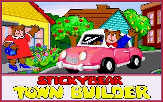 Stickybear Town Builder (1992) image