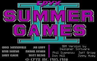Summer Games II (1986) image