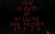 logo Roms TEN NIGHTS OF KILLING AND MAYHEM AT F.J.B. II