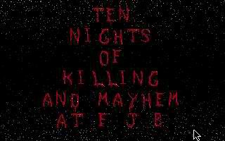 TEN NIGHTS OF KILLING AND MAYHEM AT F.J.B. II image