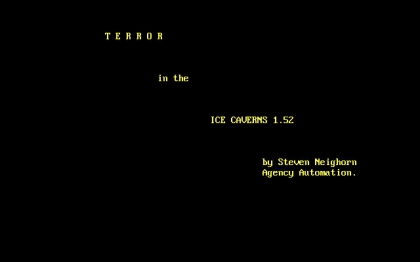 TERROR IN THE ICE CAVERNS image