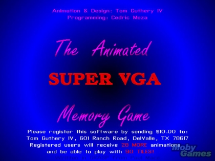 ANIMATED SVGA MEMORY GAME, THE image