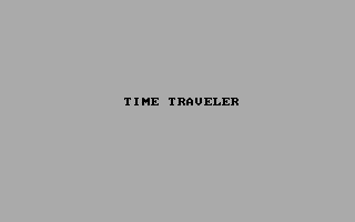 TIME TRAVELER image