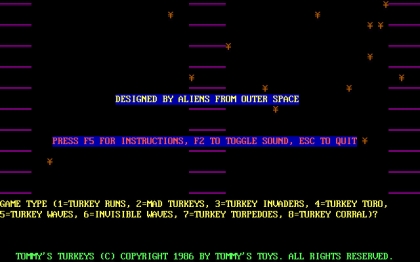 Tommy's Turkeys (1986) image