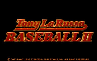 Tony La Russa Baseball II (1993) image