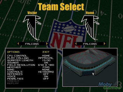 Total Control Football (1996) image