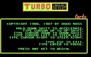 Turbo (1987) image