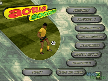 VR Soccer '96 (1995) image