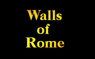 WALLS OF ROME image