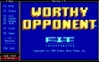 logo Emulators Worthy Opponent (1988)