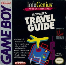 InfoGenius Productivity Pak - Frommer's Travel Guide (USA) image