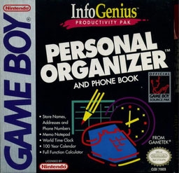 InfoGenius Productivity Pak - Personal Organizer and Phone Book (USA) image