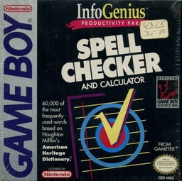 InfoGenius Productivity Pak - Spell Checker and Calculator (USA) image