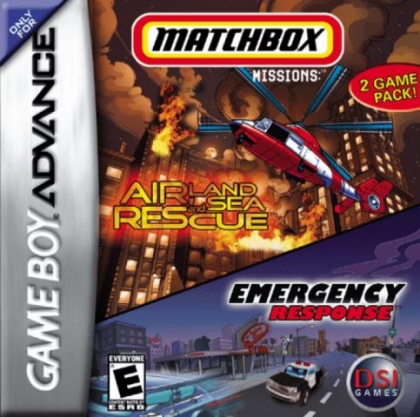 2 Game Pack! : Matchbox Missions, Emergency Response + Air, Land and S [USA] image